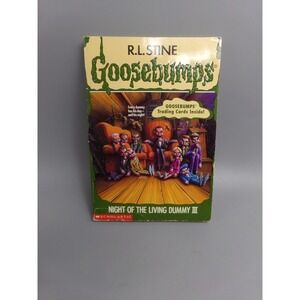Night of the Living Dummy III 3,‎ Goosebumps #40 1st Print First Edition